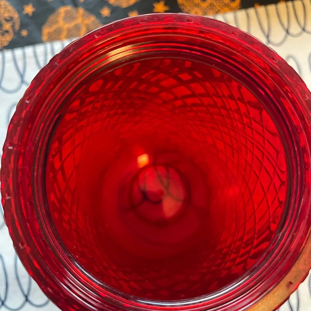 Starbucks vibrant red